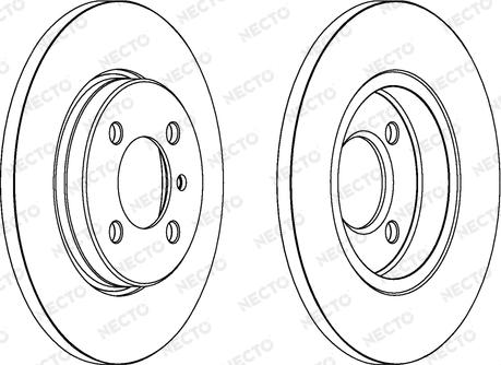 BENDIX 561266 B - Гальмівний диск autozip.com.ua