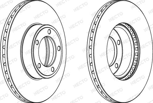 Necto WN335 - Гальмівний диск autozip.com.ua