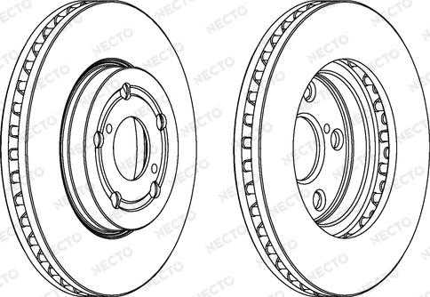 Necto WN755 - Гальмівний диск autozip.com.ua