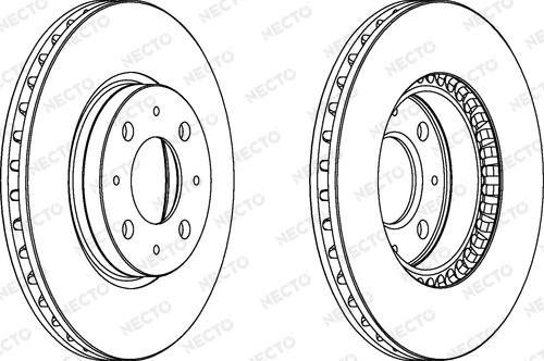 Necto WN701 - Гальмівний диск autozip.com.ua