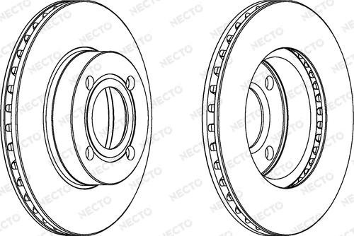 Necto WN731 - Гальмівний диск autozip.com.ua