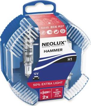 NEOLUX® N448EL-HCB - Лампа розжарювання, фара дальнього світла autozip.com.ua