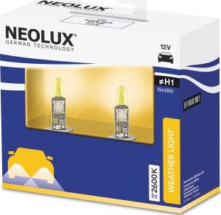 NEOLUX® N448W2SCB - Лампа розжарювання, фара дальнього світла autozip.com.ua