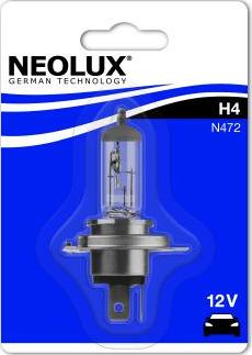 NEOLUX® N472-01B - Лампа розжарювання, фара дальнього світла autozip.com.ua
