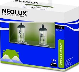 NEOLUX® N472LL-SCB - Лампа розжарювання, фара дальнього світла autozip.com.ua