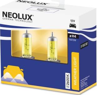 NEOLUX N472W2SCB - Лампа розжарювання, фара дальнього світла autozip.com.ua