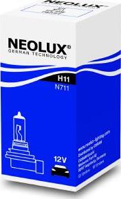 NEOLUX® N711 - Лампа фарная H11 12V 55W PGJ19-2 пр-во Neolux autozip.com.ua
