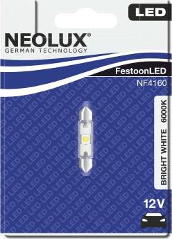 NEOLUX® NF4160-01B - Лампа розжарювання, Освітлення салону autozip.com.ua