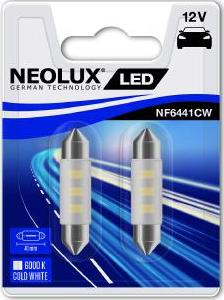 NEOLUX® NF6441CW-02B - Лампа розжарювання, Освітлення салону autozip.com.ua