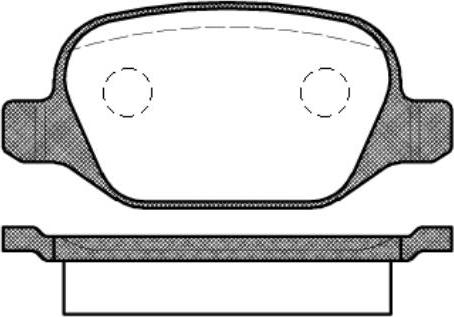 COPARTS 2351703 - Гальмівні колодки, дискові гальма autozip.com.ua