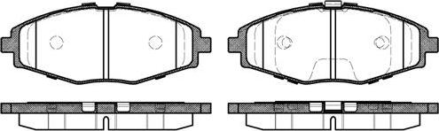 Valeo 9010310 - Гальмівні колодки, дискові гальма autozip.com.ua