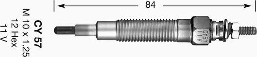 NGK 4994 - Свічка розжарювання autozip.com.ua