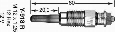 NGK 4182 - Свічка розжарювання autozip.com.ua