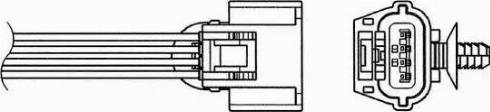 NGK 6518 - Лямбда-зонд, датчик кисню autozip.com.ua