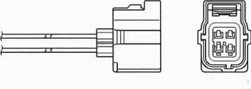 NGK 6397 - Лямбда-зонд, датчик кисню autozip.com.ua