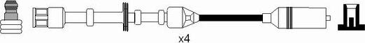 NGK 0967 - Комплект проводів запалювання autozip.com.ua