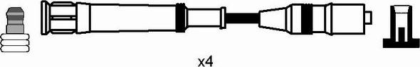 NGK 0551 - Комплект проводів запалювання autozip.com.ua