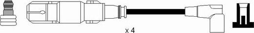 NGK 0579 - Комплект проводів запалювання autozip.com.ua