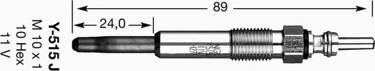 NGK 6892 - Свічка розжарювання autozip.com.ua