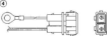 NGK 1822 - Лямбда-зонд, датчик кисню autozip.com.ua