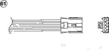 NGK 97291 - Лямбда-зонд, датчик кисню autozip.com.ua