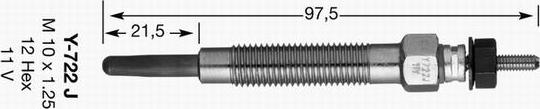 NGK 2686 - Свічка розжарювання autozip.com.ua