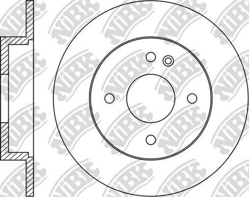 NiBK RN1161 - Гальмівний диск autozip.com.ua