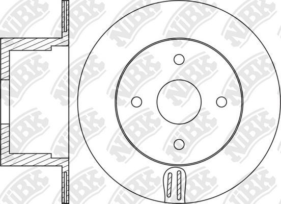 Blue Print ADN143139 - Гальмівний диск autozip.com.ua