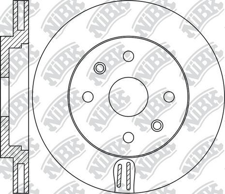 BENDIX 522099 - Гальмівний диск autozip.com.ua