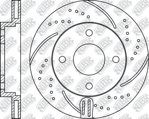 Eurobrake 5815202665 - Гальмівний диск autozip.com.ua