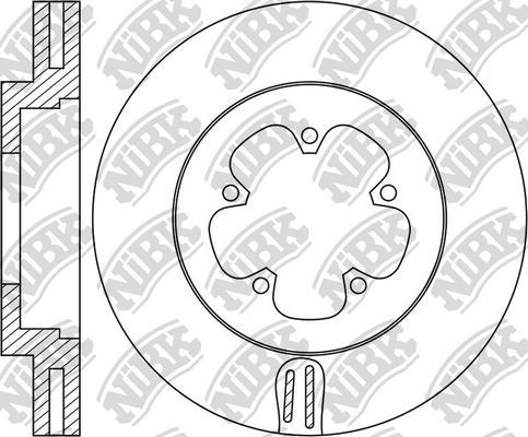 Febi Bilstein ADF124347 - Гальмівний диск autozip.com.ua