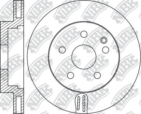 Unipart GBD1809 - Гальмівний диск autozip.com.ua