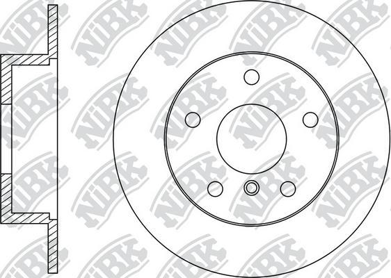 DJ Parts BD1165 - Гальмівний диск autozip.com.ua