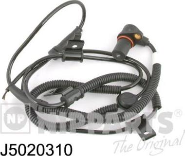 Nipparts J5020310 - Датчик ABS, частота обертання колеса autozip.com.ua