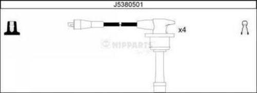 Nipparts J5380501 - Комплект проводів запалювання autozip.com.ua