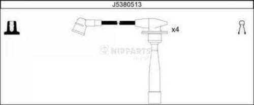 Nipparts J5380513 - Комплект проводів запалювання autozip.com.ua
