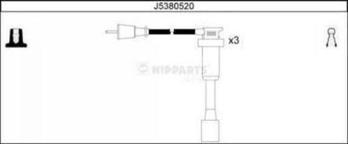 Nipparts J5380520 - Комплект проводів запалювання autozip.com.ua