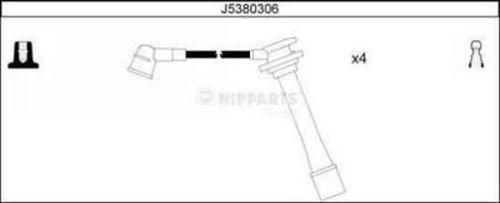 Nipparts J5380306 - Комплект проводів запалювання autozip.com.ua