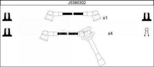 Nipparts J5380302 - Комплект проводів запалювання autozip.com.ua