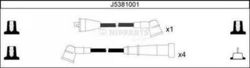 Nipparts J5381001 - Комплект проводів запалювання autozip.com.ua