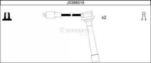 Nipparts J5388019 - Комплект проводів запалювання autozip.com.ua