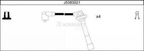 Nipparts J5383021 - Комплект проводів запалювання autozip.com.ua