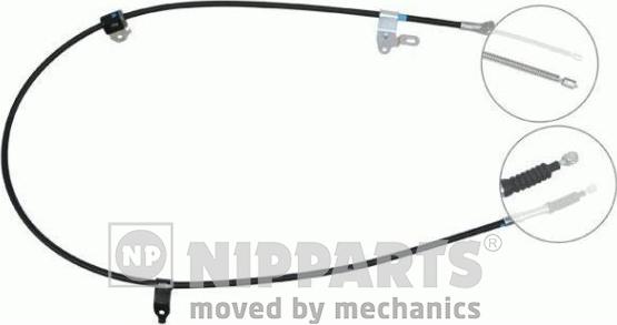 Nipparts J19328 - Трос, гальмівна система autozip.com.ua