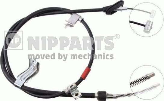 Nipparts J15897 - Трос, гальмівна система autozip.com.ua