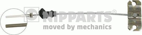 Nipparts J10621 - Трос, гальмівна система autozip.com.ua