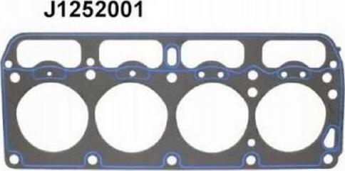 Nipparts J1252001 - Прокладка, головка циліндра autozip.com.ua