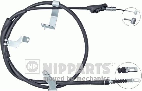Nipparts J17338 - Трос, гальмівна система autozip.com.ua