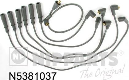 Nipparts N5381037 - Комплект проводів запалювання autozip.com.ua