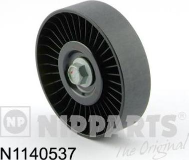 Nipparts N1140537 - Паразитний / провідний ролик, поліклиновий ремінь autozip.com.ua