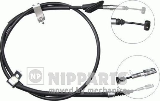 Nipparts N3924060 - Трос, гальмівна система autozip.com.ua
